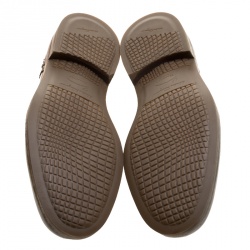 Pre Owned Salvatore Ferragamo Brown Brogue Leather Gabriele Derby Size 42.5