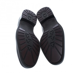 Pre Owned حذاء لوفرز سالفاتوري فيراغامو بانفيلو جلد برون بني مقاس 44.5