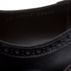 Salvatore Ferragamo Two Tone Brogue Leather Genesis Fringe Detail Wingtip Loafers Size 44.5