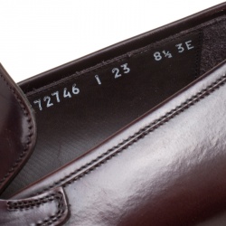 Pre Owned حذاء لوفرز سالفاتوري فيراغامو بانفيلو جلد برون بني مقاس 44.5