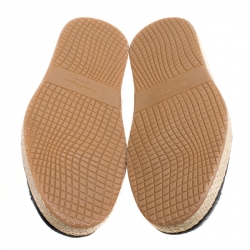 مملوكة مسبقًا حذاء إسبادريلز سالفاتوري فيراغامو لامبدوسا جلد تمساح أزرق مقاس 42