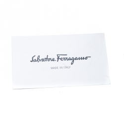 Pre Owned حذاء لوفرز سالفاتوري فيراغامو سارديغنا جلد سحالي أصفر مقاس 44