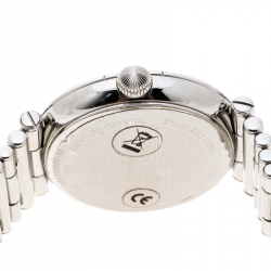 Pre Owned Salvatore Ferragamo Silver Stainless Steel FIN040015 Men's Wristwatch 36 mm