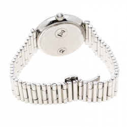 Pre Owned Salvatore Ferragamo Silver Stainless Steel FIN040015 Men's Wristwatch 36 mm