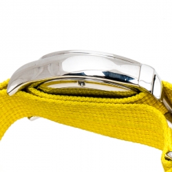 Pre Owned Salvatore Ferragamo Yellow Stainless Steel FF3030013 Men's Wristwatch 42 mm