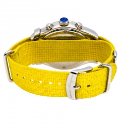 Pre Owned Salvatore Ferragamo Yellow Stainless Steel FF3030013 Men's Wristwatch 42 mm