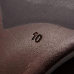 Pre Owned Sergio Rossi Brown Suede Loafers Size 44