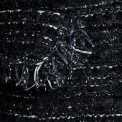 مملوكة مسبقًا St. John Black Stretch Tweed Knit Jacket US4