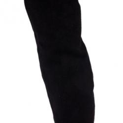 Pre Owned Stella McCartney Black Patent Leather and Suede Over The Knee Boots Size 37.5