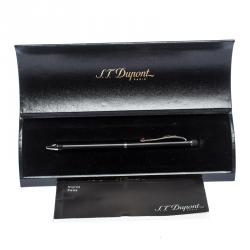 S.T. Dupont Karl Lagerfeld Edition Matte Black Palladium Finish Ballpoint Pen