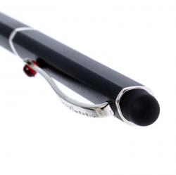 S.T. Dupont Karl Lagerfeld Edition Matte Black Palladium Finish Ballpoint Pen