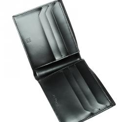 S.T. Dupont Black Leather Signature Bifold Wallet