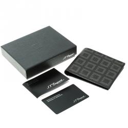 S.T. Dupont Black Leather Signature Bifold Wallet