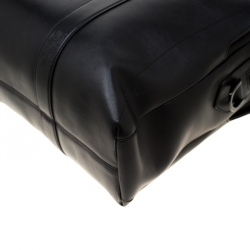 S.T. Dupont Black Leather Line D Star Wars Document and Laptop Holder Briefcase