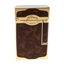 S.T. Dupont Brown Chinese Lacquer Line 2 - 16881 Lighter