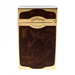 S.T. Dupont Brown Chinese Lacquer Line 2 - 16881 Lighter