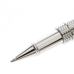 S.T. Dupont Olympio Diamond Drop Palladium Finish Limited Edition 1952 Ballpoint Pen