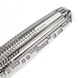 S.T. Dupont Olympio Diamond Drop Palladium Finish Limited Edition 1952 Ballpoint Pen