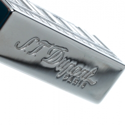 ST Dupont Art Deco Ligne 2 Textured Palladium Finish Limited Edition Lighter