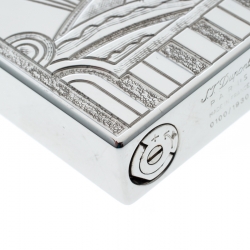 ST Dupont Art Deco Ligne 2 Textured Palladium Finish Limited Edition Lighter