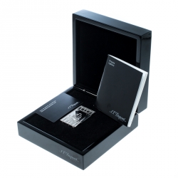 ST Dupont Art Deco Ligne 2 Textured Palladium Finish Limited Edition Lighter