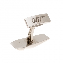 S.T. Dupont 007 Casino Royale Silver Tone Cufflinks