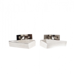S.T. Dupont 007 Casino Royale Silver Tone Cufflinks