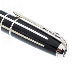 S.T. Dupont Defi Black Composite Palladium Finish Fountain Pen 