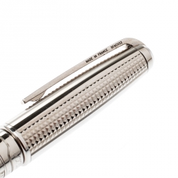 S.T. Dupont Olympio Textured Palladium Finish Fountain Pen