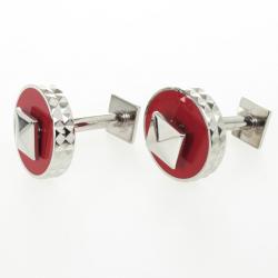 S.T. Dupont Paris Red Cufflinks 