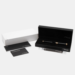 S.T Dupont Liberté Hippocrate Black Lacquer Rollerball Pen