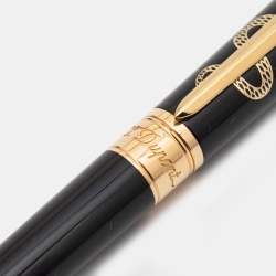 S.T Dupont Liberté Hippocrate Black Lacquer Rollerball Pen