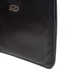 S.T. Dupont Black Leather Line D Wallet