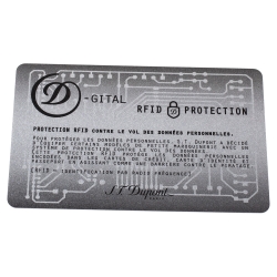 S.T. Dupont Black Carbon Leather Bifold Wallet