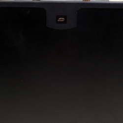 S.T. Dupont Black Leather Briefcase