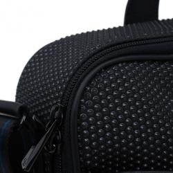 S.T. Dupont Black Leather Laptop Bag