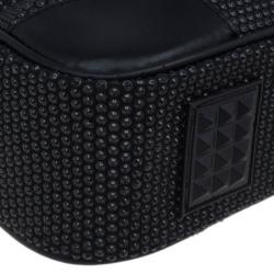 S.T. Dupont Black Leather Laptop Bag