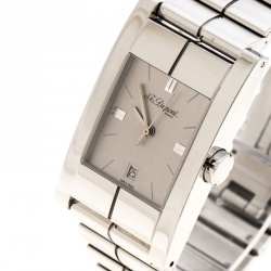 S.T. Dupont Silver  Stainless Steel 151F1CU83 Men's Wristwatch 25 mm