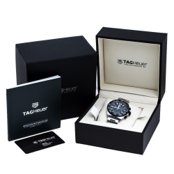Tag Heuer Black Stainless Steel Formula 1 CAZ1010.BA0842 Chronograph Men's Wristwatch 43 mm