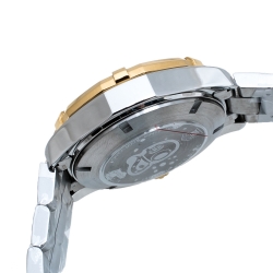 Pre Owned Tag Heuer Silver Two-Tone Stainless Steel Aquaracer Calibre 16 CAY2121.BB0923 Men's Wristwatch 43 mm
