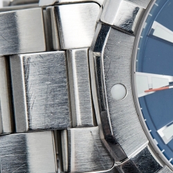 Pre Owned Tag Heuer Blue Stainless Steel Aquaracer WBD1112.BA0928 Men's Wristwatch 41 mm