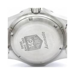 Pre Owned Tag Heuer Black Stainless Steel 2000 Exclusive Men's Wristwatch 37MM