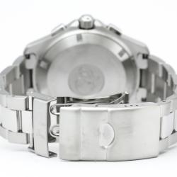 Pre Owned Tag Heuer Blue Stainless Steel Aquaracer Men's Wristwatch 42MM