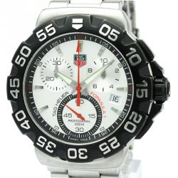 Tag Heuer Silver Stainless Steel Formula 1 Men's Wristwatch 40MM