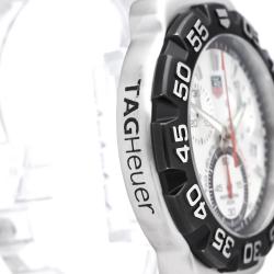 Tag Heuer Silver Stainless Steel Formula 1 Men's Wristwatch 40MM