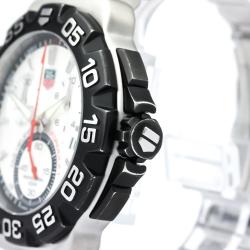Tag Heuer Silver Stainless Steel Formula 1 Men's Wristwatch 40MM