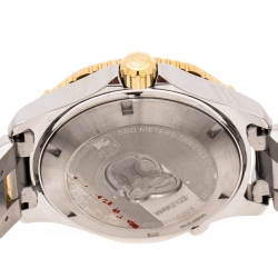 Pre Owned  ساعة يد رجالية تاغ هيوير اكواريسر WAK2122 ستانلس ستيل لونين سوداء 41 مم