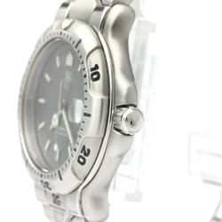 Pre Owned Tag Heuer Gray Stainless Steel 6000 Series Men's Wristwatch 35MM
