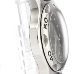 مملوكة مسبقًا Tag Heuer Black Stainless Steel and Rubber Kirium WL1180 Men's Wristwatch 36MM