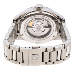 مملوكة مسبقًا ساعة يد رجالية تاغ هيوير كاريرا كاليبر 5  WAR201D.BA0723 ستانلس ستيل فضي 40 مم